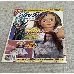 Lot of 5 Vintage Doll Collector’s Price Guide Magazines 1993–1995
